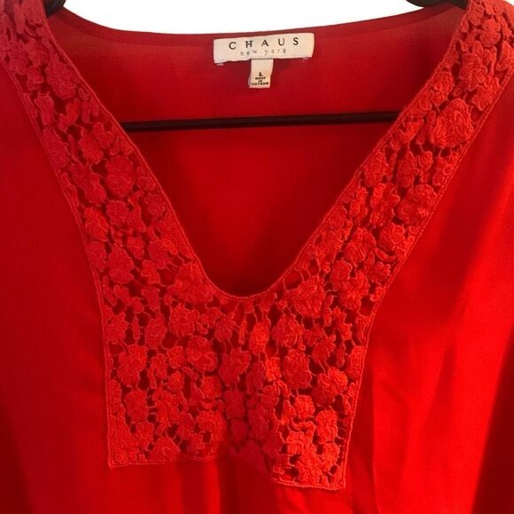 Pre Owned Women’s Chaus Sleeveless Blouse Top Beautiful and Versatile Addition - Picture 3 of 12